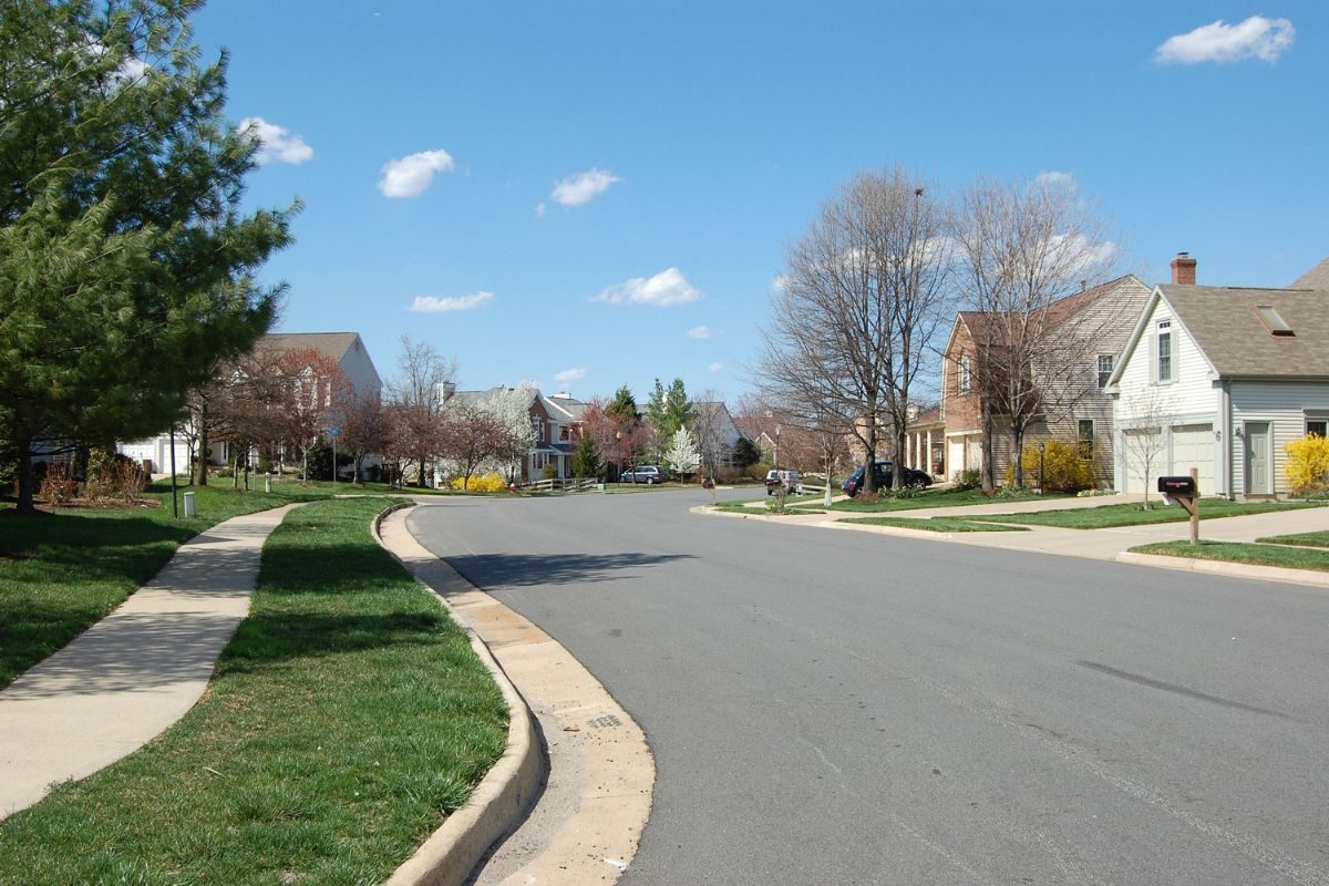 W&OD Trail in Ashburn, Virginia